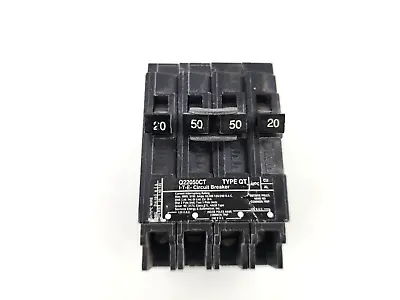 Buy SIEMENS Q22050CT 20 Amp 1 Pole 50 Amp 2 Pole 240V Quad Circuit Breaker • 39.99$