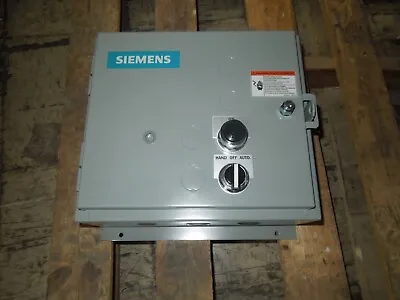 Buy Siemens 49EB22EB131306R 14CU+12A Size 0 1ph FVNR Starter NEMA 1 3-12A ESP200 • 500$