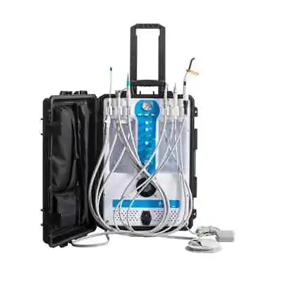 Buy Greeloy Updated Portable Dental Unit With Built-in Air Compressor Scaler 4 Hole • 1,299.59$