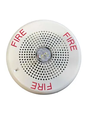 Buy NEW Siemens S54329-F42-A1 Fire Alarm SLSPSCW-F Speaker Strobe • 74.96$
