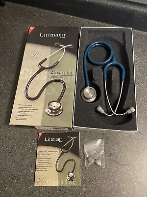 Buy Littmann Brand Classic II SE Stethoscope 2205 Caribbean Blue 28  • 54$