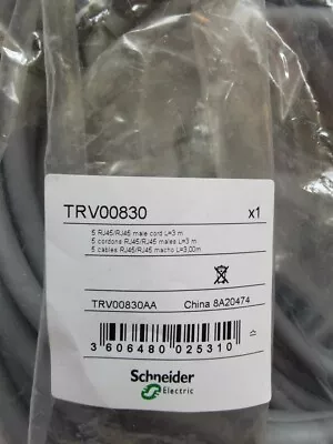 Buy Schneider Electric TRV00830 Male Cords 3 Meters Pack Of 4 • 190$