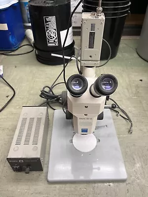 Buy Zeiss Stemi SV 6 With Stand And Sony Record • 1,900$