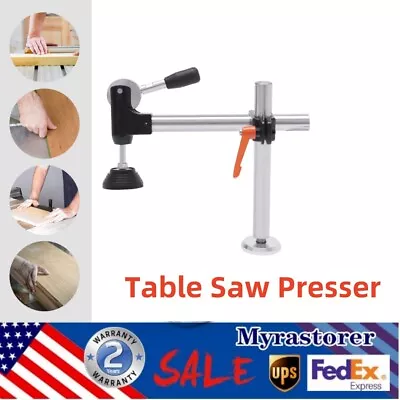 Buy Table Saw Presser Eccentric Press Manual Clamp High Precision Sliding Table Saw • 66.83$