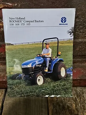 Buy New Holland BOOMER Compact Tractors Dealer Guide Brochure 1530 1630 1725 1925 • 19.99$