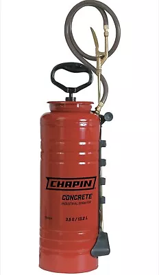Buy Chapin 3.5 Gallon Tri-Poxy Open Head Form Oil Concrete Sprayer - New Model - Red • 149.99$