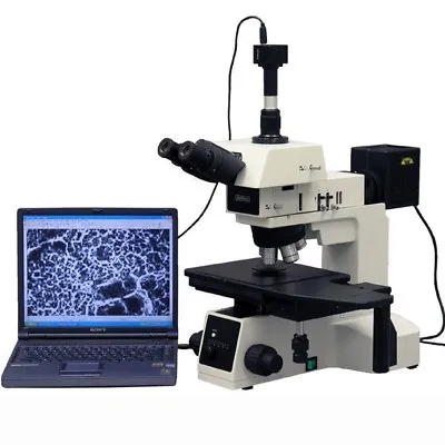 Buy 50X-2500X Bright & Darkfield Polarizing Metallurgical Microscope + 18MP Camera • 13,157.99$