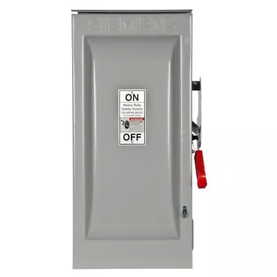 Buy Siemens HNF263 Non-Fusible Safety Switch / Disconnect 100A 600V - NEW • 202.49$