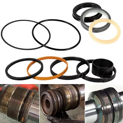 Buy G109423 Hydraulic Cylinder Seal Kit For Case 1543273C1 G105545 Rod 2'' Bore 4'' • 19.50$