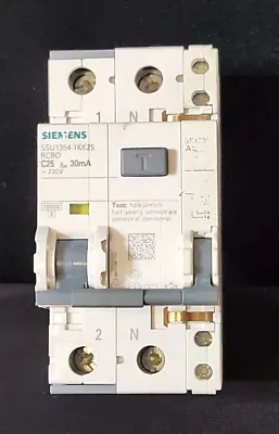 Buy Siemens 5SU1354-1KK Miniature Circuit Breaker & 5ST3014 Auxiliary Circuit Switch • 39.95$