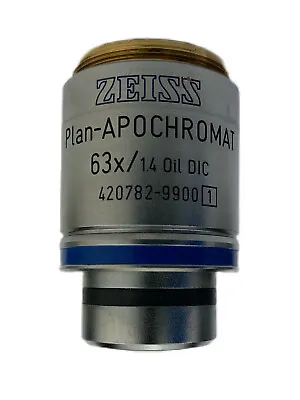 Buy Zeiss Plan Apochromat 63x Microscope Objective M27 DIC • 3,495$