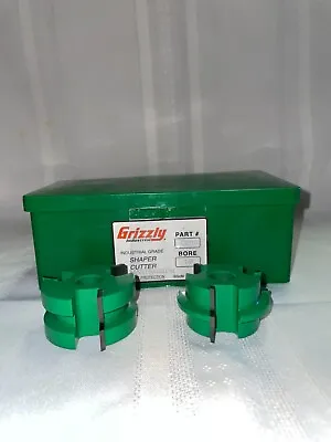 Buy Grizzly Shaper Cutter C2310 1/4  Tongue & Groove Set 1/2  Bore • 40$