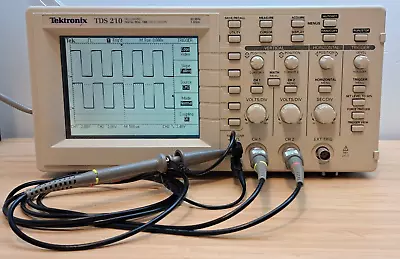 Buy Tektronix TDS 210 60MHz 1GS 2 Channel Digital Real Time Oscilloscope • 240$