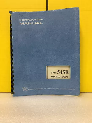 Buy Tektronix Type 545B Osciloscope Instruction Manual • 29.99$