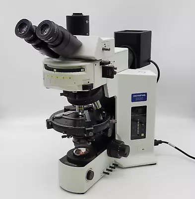 Buy Olympus Microscope BX51 Pol Polarization And Fluorescence With Trinocular Head • 13,950$