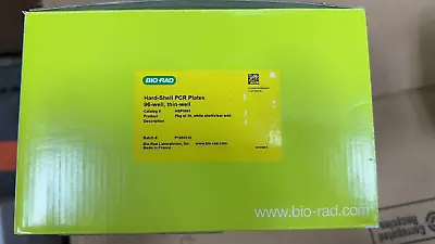 Buy BIO-RAD HSP9601 Hard-Shell  PCR Plates Low Profile Thin Wall Skirted Pk 50 • 175$