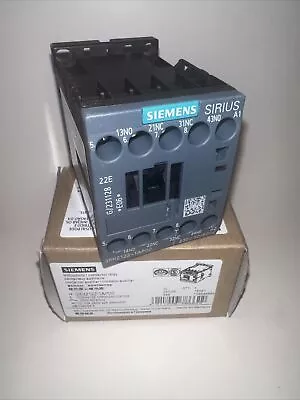 Buy Siemens Contactor Relay 3RH2122-1AP00  230VAC 50/60Hz AC15, 10A, 22E, 2NO & 2NC • 45$