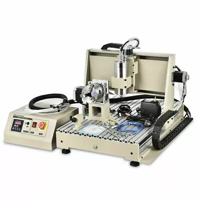 Buy 6040 USB CNC Router 4 Axis Milling Machine Engraver DIY Engraving Drilling 1500W • 1,299$