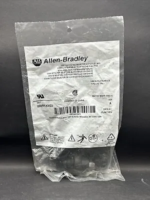 Buy Allen Bradley 800FP-KM23 - Key Maintained Selector Switch Key 3825 *NEW* • 40$
