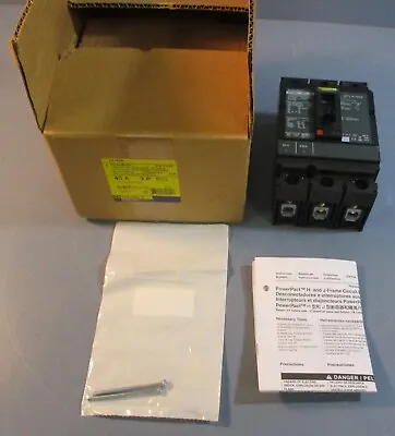 Buy Schneider Electric Square D HJL36040 Current-Limiting Circuit Breaker 40A 600VAC • 599.99$