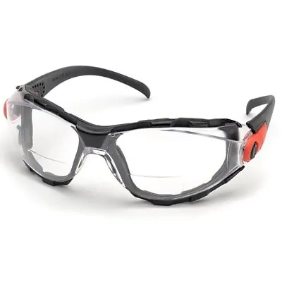 Buy Delta Plus Go-Specs Bifocal Safety Glasses Black Frame Clear Anti-Fog Lens • 17.69$