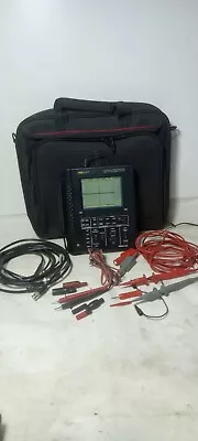 Buy Good Working Tektronix THS720 Std 100MHz Oscilloscope/DMM W/ 4 Probes & Access. • 295$