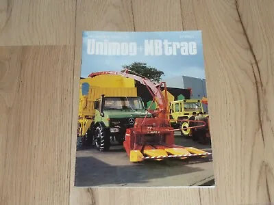 Buy Unimog + MB Trac Company Booklet / Brochure 2/1980 • 36.20$