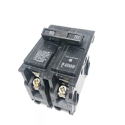 Buy Siemens Q250 Plug On Circuit Breaker 50A 2P 120/240V 1PH QP 50 Amp 2 Pole • 14.50$