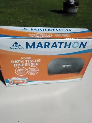 Buy Georgia-Pacific Marathon 2-Roll Jumbo Bath Tissue Dispenser,  Smoke • 31.99$