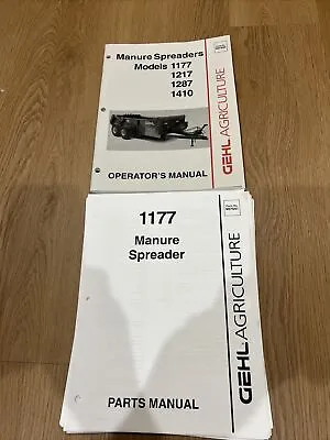 Buy Gehl 1177 Manure Spreader Operation And Parts Catalog  • 10$