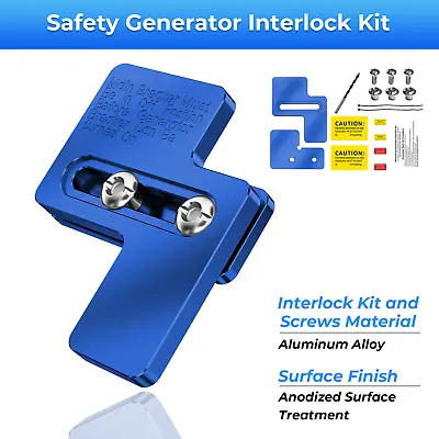 Buy Aluminum Generator Interlock Kit For Siemens 100 Amp Panel Murray 100 Amp Panel • 42.99$
