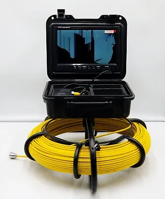 Buy 300ft Pipe Inspection Camera 9  LCD Monitor HD1200 TVL Drain Sewer Camera • 249.99$