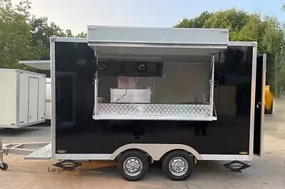 Buy Concession Trailer Mobile Kitchen L11.5xW6.6xH7.4ft Mobile Catering W Appliances • 24,220$