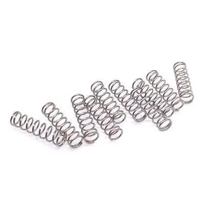 Buy 10pcs 0.8mm X 7mm X 25mm Stainless Steel Compression Spring Pressure Spring • 11.36$