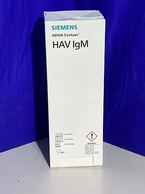 Buy 05004126 Siemens Centaur HAV IgM (aHAVM) (100 Tests/Kit)   • 313$