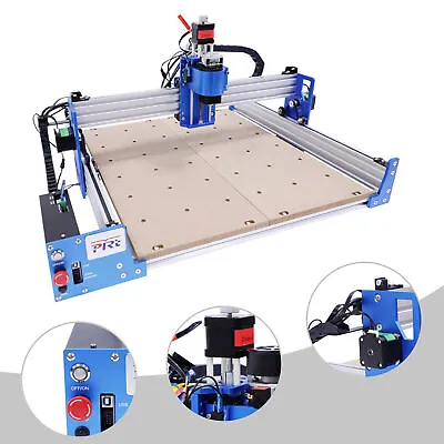 Buy 4040 Cnc Router Engraving Machine Kit 3axis Woodworking Cutting Milling Machine • 394.25$
