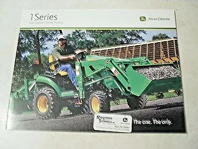 Buy John Deere 1 Series Sub-Compact Utility Tractors Brochure (e14d) • 8.95$