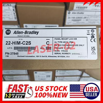 Buy Allen-Bradley New Sealed 22-HIM-C2S PowerFlex Panel Fast Shipping • 779$