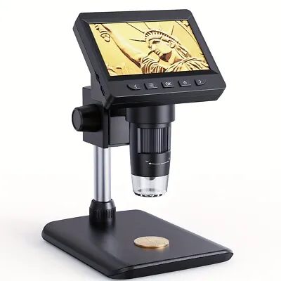 Buy HD Digital Microscope 8LED 1080P 1000X Real Shot Rendering, Computer Microscop • 35.97$