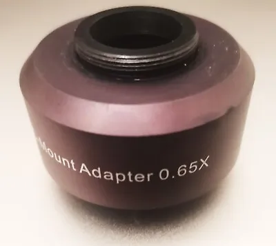 Buy 0.65X Adapter For Microscope Camera C-mount Zeiss • 63$