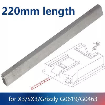 Buy Mini Mill Gib For Y-Axis,Length 220 Mm,for SIEG X3/SX3/Grizzly G0619/G0463 • 35.28$