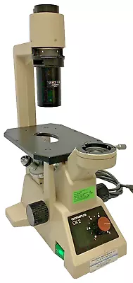 Buy Olympus CK 2 Inverted Phase Contrast Microscope W/ 3 Objectives No Eyepiece • 399.99$