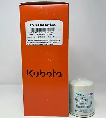 Buy Genuine OEM Kubota Oil And Air Filter Kit LX3310 • 45.09$