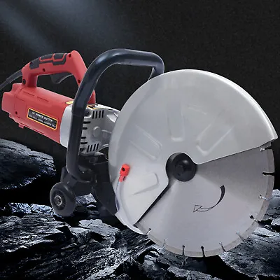 Buy 14  Electric Concrete Cut Off Saw Circular Masonry Paver Wet/Dry Cutter 5500rpm • 162.41$
