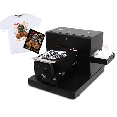 Buy New Upgrade A4 DTG Printer Direct To Garment - T Shirt Printer With Rip Software • 2,130.99$