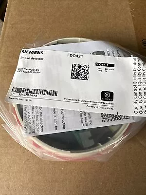 Buy Brand New Siemens Fdo421 Photoelectric Smoke Detector. Factory Sealed • 75$