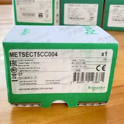 Buy 2pcs SCHNEIDER ELECTRIC METSECT5CC004 Current Transformer Brand New • 147$