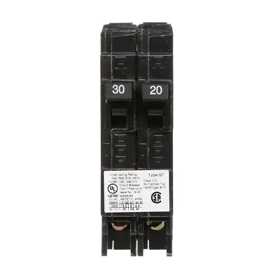 Buy 30/20 Amp Single-Pole Duplex Circuit Breaker • 17.34$