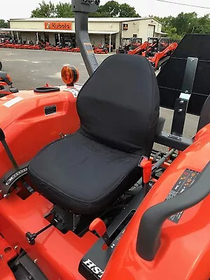 Buy 2008 And Up Kubota Seat Covers For Tractor MX4800,MX5000,MX5200 In Black Endura. • 30$