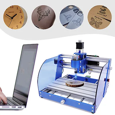 Buy 3018-PRO CNC Router Laser Cutting Machine Leather Drilling Bamboo Engraver NEW • 178.60$